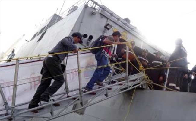 Over 300 Indians Evacuated From Yemen by Navy in Second Phase