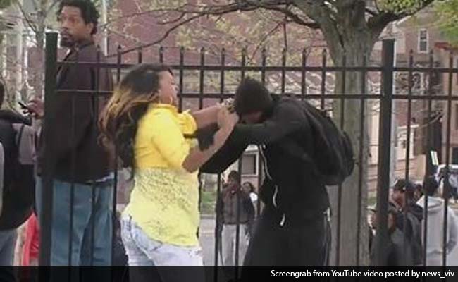 Baltimore Woman Beats Rioter Son, Hailed As 'Mom Of the Year'