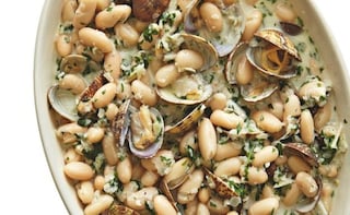 The Weekend Cook: Thomasina Miers' Spanish-Style Clams with White Beans and Chocolate Rye Cake