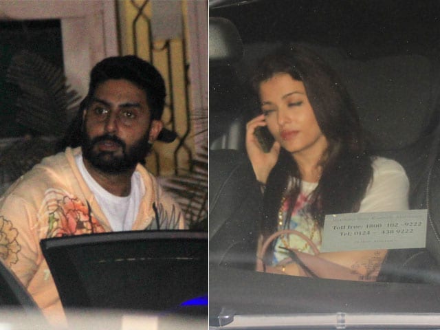 How Aishwarya and Abhishek Bachchan Spent Their Weekend