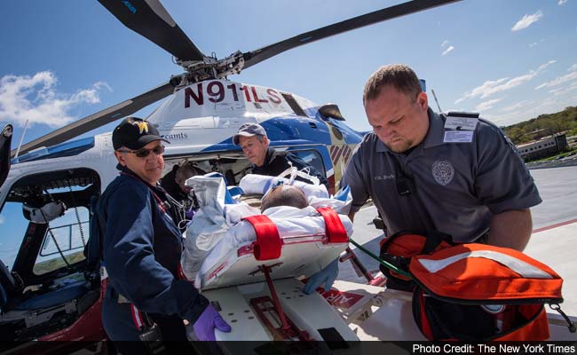 Helicopter to the ER: Air Ambulances Offer a Lifeline, and Then a Sky-High Bill