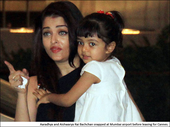 लाइमलाइट की आदी हो गई है आराध्या : ऐश्वर्या