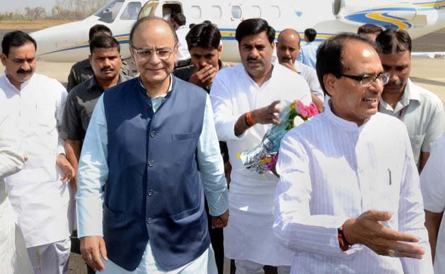 Finance Minister Arun Jaitley Inaugurates Facility For Domestic Currency Paper in Madhya Pradesh