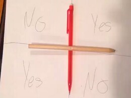 Now the "Charlie Charlie Challenge" Takes Over the Internet. Have You Tried it Yet? Now the "Charlie Charlie Challenge" Takes Over the Internet. Have You Tried it Yet?