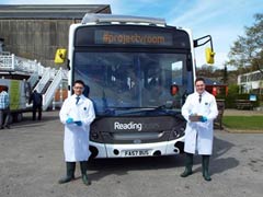 'Cow Poo' Bus Sets Speed Record in UK