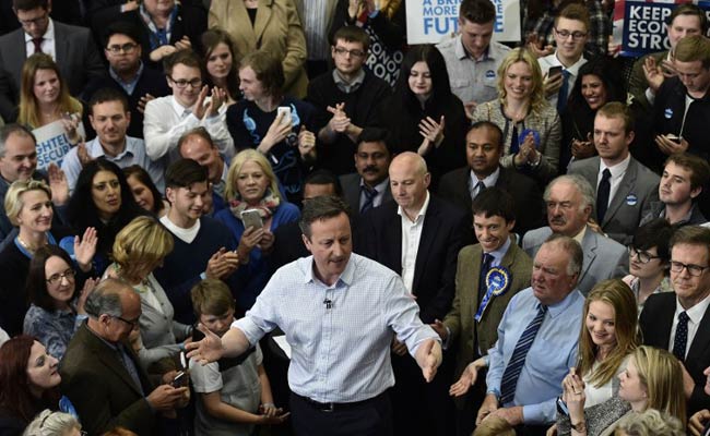 UK's David Cameron on Track to Return to Power as PM: Exit Poll