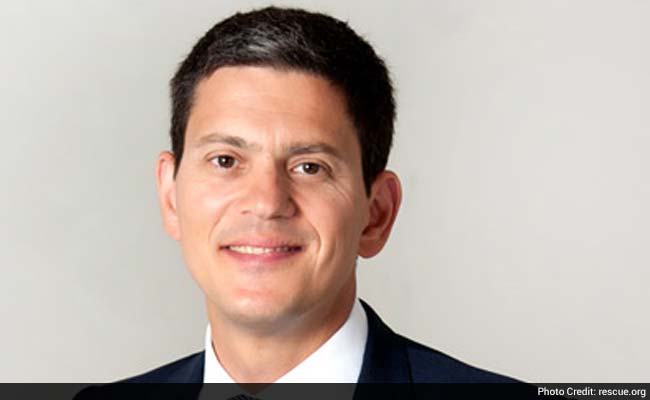 David Miliband Says World Refugee Crisis to Worsen With Climate Change