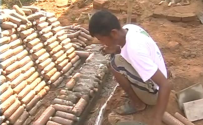 Chennai NGO Wants to Build Earthquake-Resistant Houses Made of Plastic Bottles in Nepal