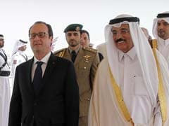 French President Francois Hollande in Qatar for Warplane Deal