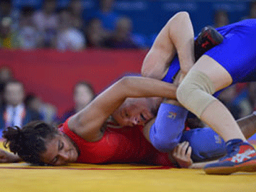 दोहा : गीता फोगाट ने एशियाई कुश्ती चैंपियनशिप में कांस्य पदक जीता