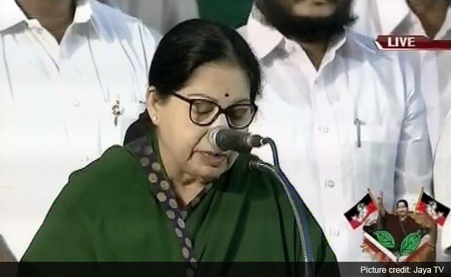 Chronology of Events Leading to Jayalalithaa's Return as Chief Minister