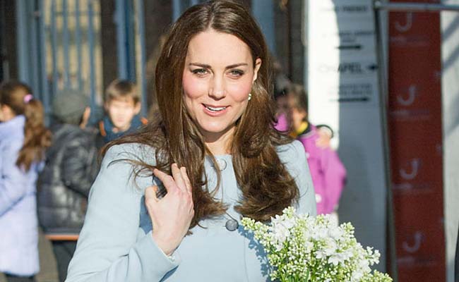 Duchess of Cambridge Kate Middleton in Labour: Kensington Palace