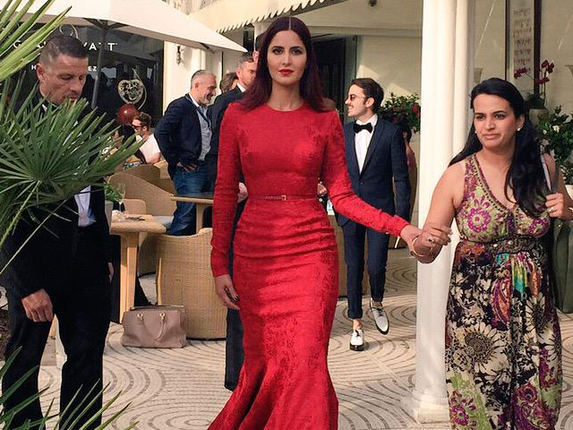 Cannes Film Festival: Katrina Kaif 's Second Red Carpet Look is Scarlet Elie Saab