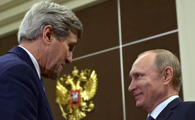 John Kerry Holds 'Frank' Talks With Vladimir Putin in Bid to Improve Ties
