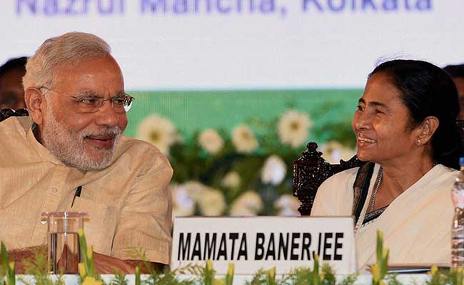 In Kolkata, Mamata Banerjee and PM Narendra Modi Spar Over New Schemes