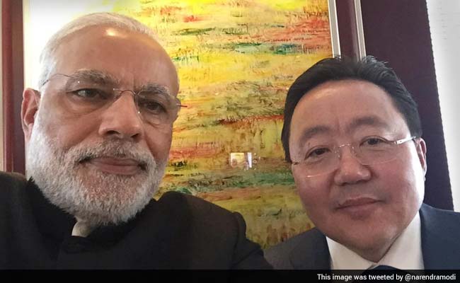 PM Narendra Modi's 'Selfie Diplomacy' Moves to Mongolia