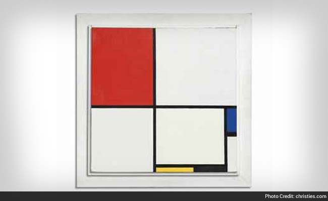 Mondrian Painting Sells For a Record $50.56 Million in New York