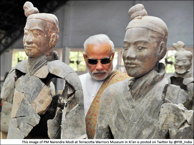 भारतीय मीडिया को नहीं घुसने दिया गया टैराकोटा वॉरियर्स म्यूज़ियम में