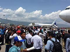 Panic at Airport in Kathmandu After Earthquakes Strike Nepal