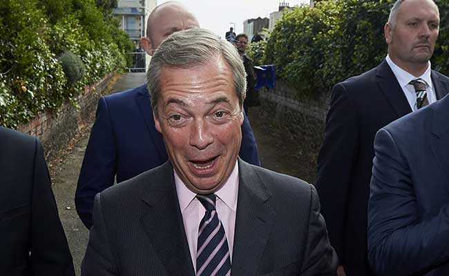 Enormous Weight Lifted From My Shoulders: UKIP Leader Nigel Farage After Losing Elections