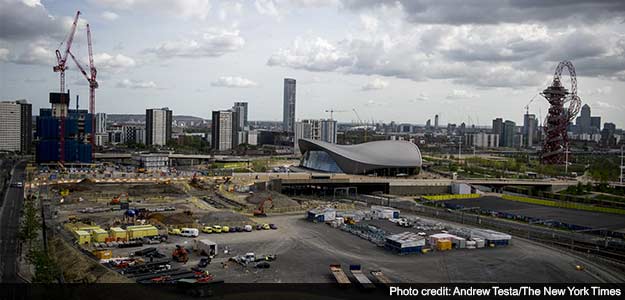 London Real Estate Sizzles Off Campus