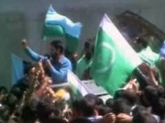 Pakistani Flag Waved at Syed Ali Shah Geelani's Rally in Kashmir