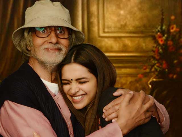 Piku Looks Happiest in her Father's Arms in New Poster - NDTV Movies