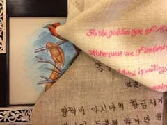 PM Modi's Gift to South Korea President: Stoles Inscribed With Rabindranath Tagore's Poem