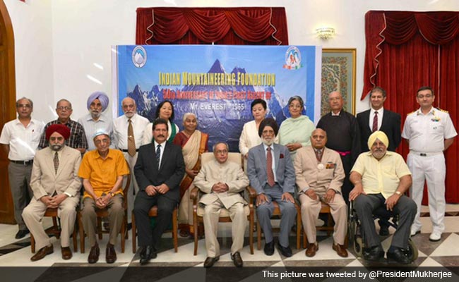 President Pranab Mukherjee Inaugurates Golden Jubilee Celebrations of India's Historic Climb of Mount Everest