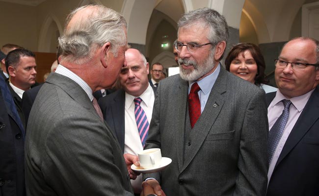 Britain's Prince Charles Meets Irish Republican Leader