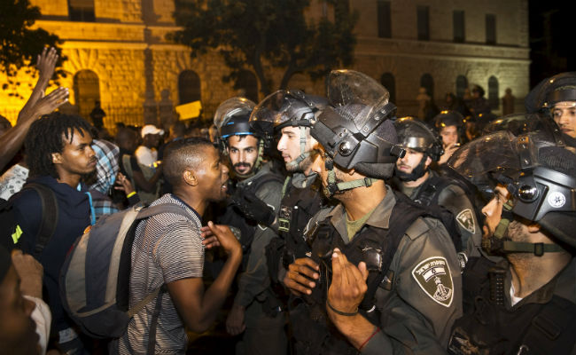 Israelis of Ethiopian Origin Protest Police Violence in Jerusalem