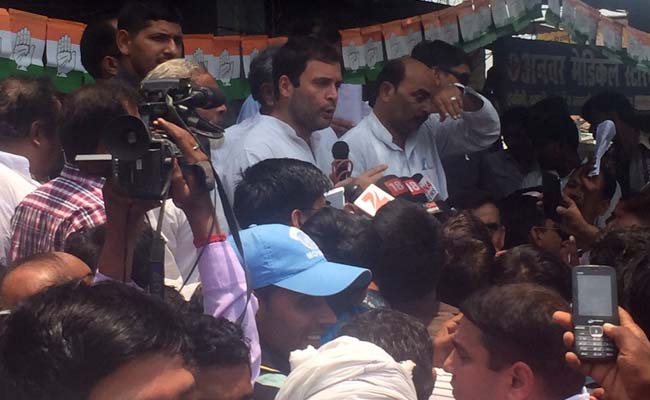 Rahul Gandhi Seeks Support From Other Parties for Amethi's Development