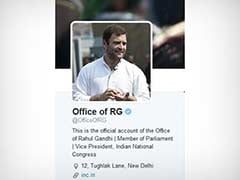 Rahul Gandhi on Twitter, Following 3 Accounts, All Congress-Linked