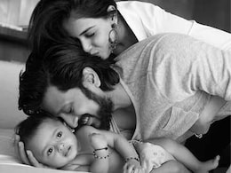 रितेश देशमुख ने बेटे रियान की तस्वीरें ट्विटर पर शेयर कीं रितेश देशमुख ने बेटे रियान की तस्वीरें ट्विटर पर शेयर कीं