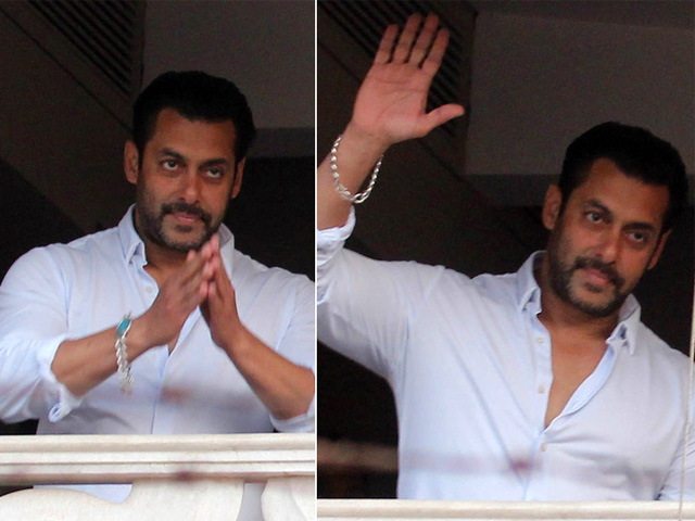 Salman Khan's Homecoming Ends With Tweet, <i>Namaste</i> to Fans