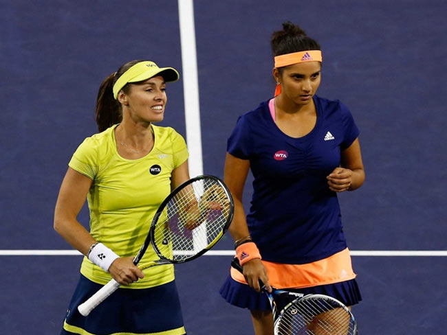 रोम मास्टर्स : फाइनल में हारी सानिया-हिंगिस की जोड़ी