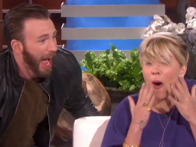 An <i>Avenger</i> Sneaks up Behind Scarlett on <i>Ellen</i>. It's Hilarious