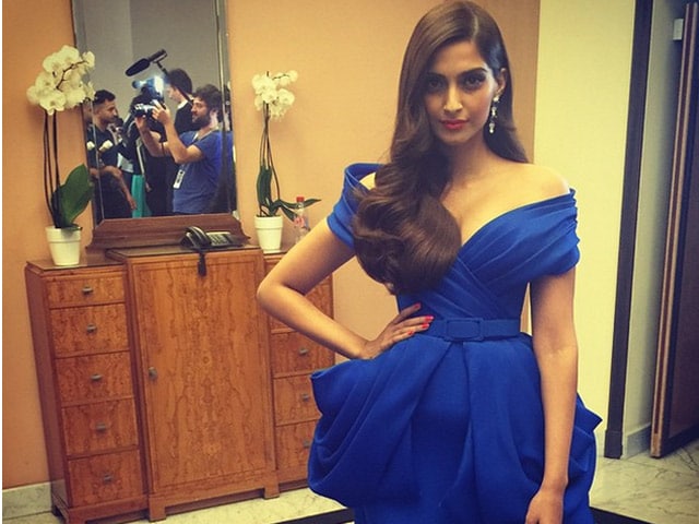 Cannes Film Festival: Sonam Kapoor Paints the French Riviera Blue in Ralph & Russo