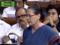 In Rare Parliament Intervention, Sonia Gandhi Attacks PM Narendra Modi Directly