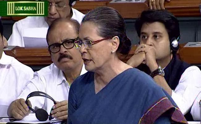 Sonia Gandhi Attacks Government in Lok Sabha on Vacancies in Constitutional Posts: Highlights