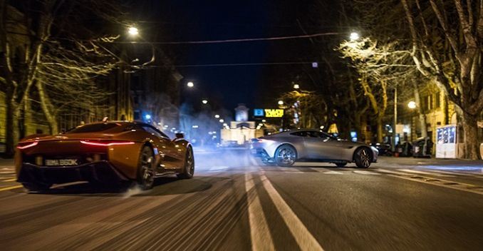 2 Concept Supercars Fight it Out in Upcoming Bond Movie