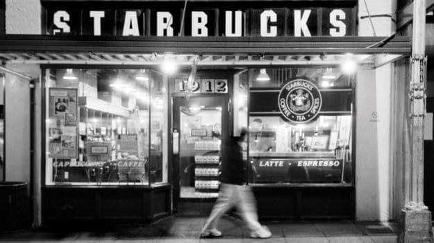The First Starbucks Coffee Shop, Seattle - A History of Cities in 50 Buildings