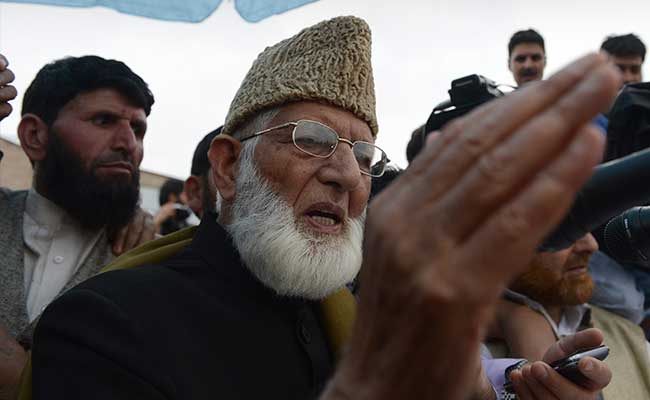 Three Kashmiri Separatists Join Syed Ali Geelani's Hurriyat
