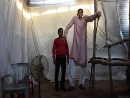 At 8.1, He Claims to be India's Tallest Man. But Life Isn't Easy At 8.1, He Claims to be India's Tallest Man. But Life Isn't Easy