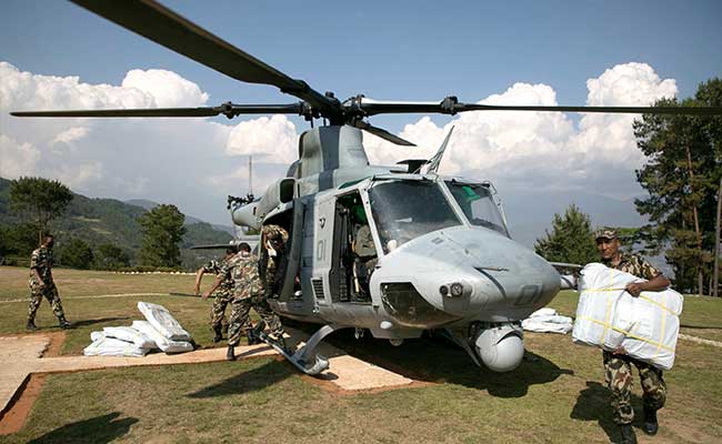 Funds Shortage may end UN Chopper aid to Quake-Hit Nepal