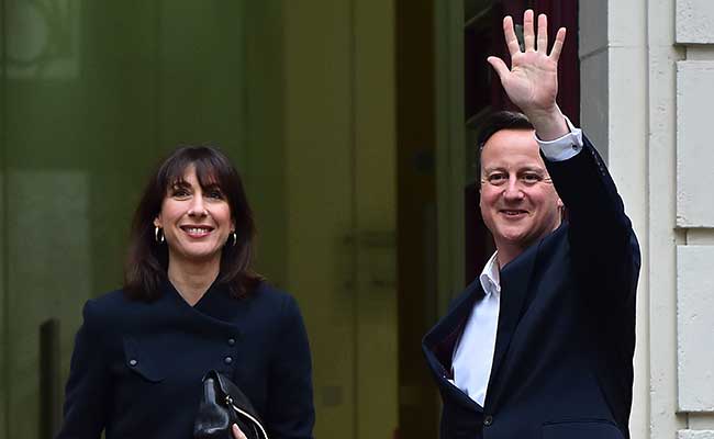 David Cameron Savours Shock Triumph in British Election