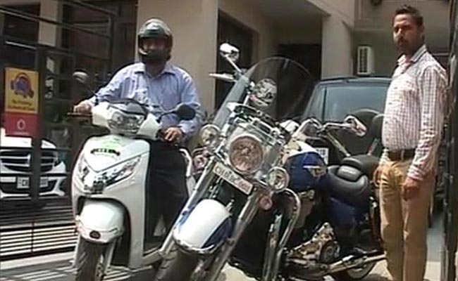 In Chandigarh, Man Pays 8.1 Lakh for a VIP Number For Rs 50,000 Scooter