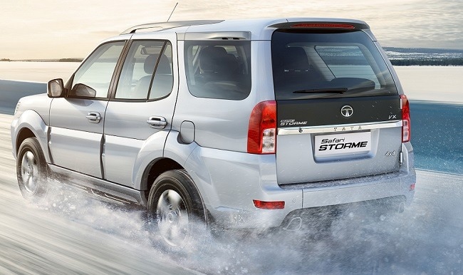 Tata Safari Storme facelift rear side