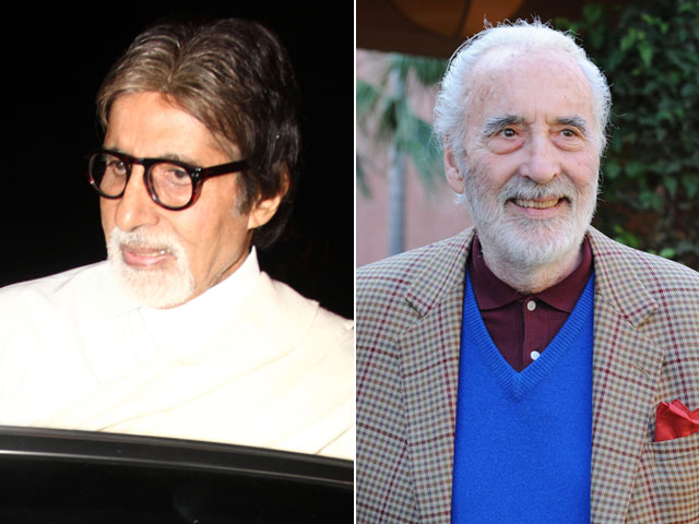 Christopher Lee and Amitabh Bachchan Played Golf Together Once. It Was 'Wonderful'