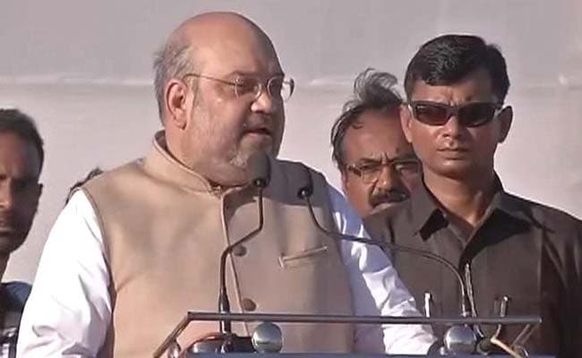 BJP President Amit Shah Attends Yoga Session in Patna